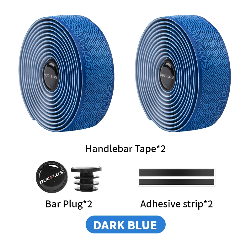 BUCKLOS cintas para manillar de bicicleta, cinta para manillar de bicicleta de carretera, antideslizante, impermeable, envoltura para barra de ciclismo, accesorios para bicicleta de carretera