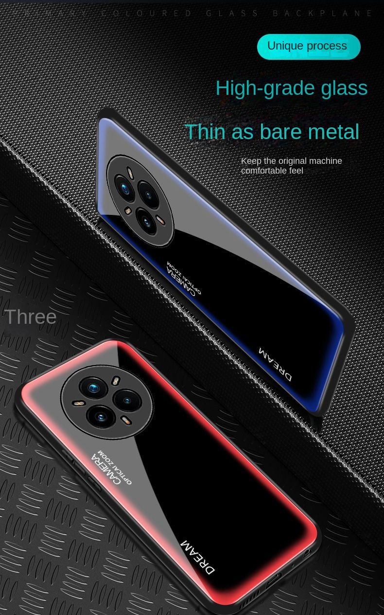 Voor OPPO Realme 14 Pro Plus Case Hard Gehard Glas Gradiënt Beschermende Cover Case Voor Realme 14 Pro PLus Volledige Cover Shell