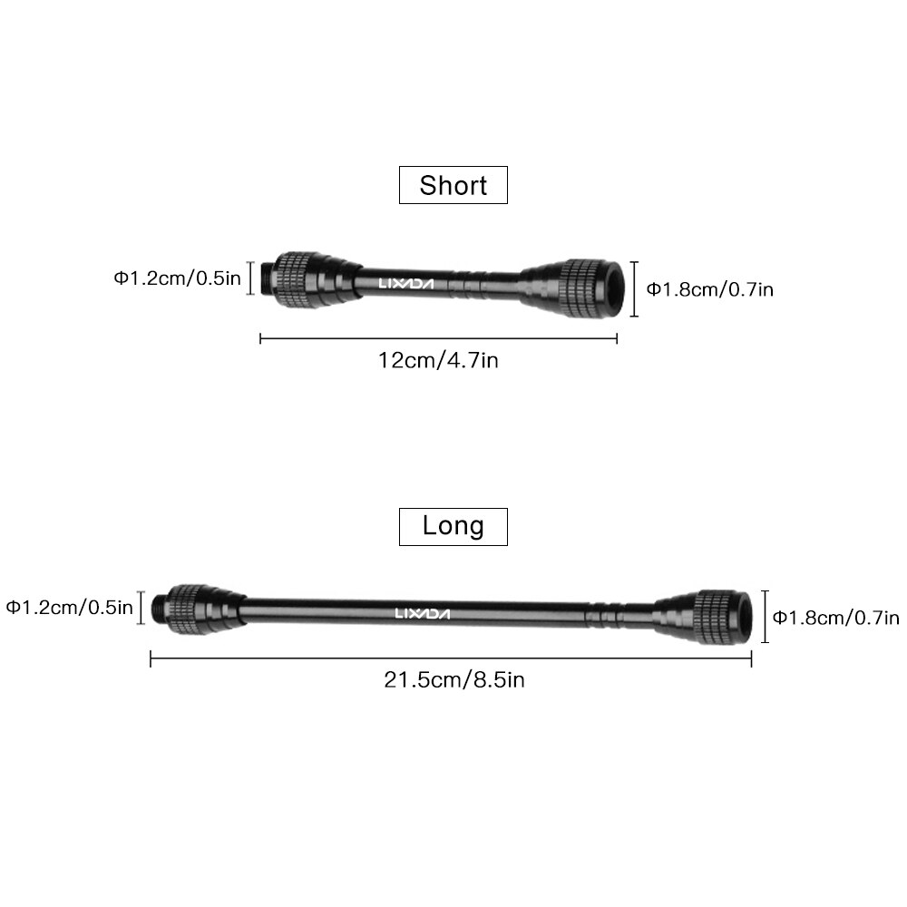 Lixada Outdoor Camping Gas Licht Extension Pole Aluminium Verlengstuk Voor Outdoor Camping