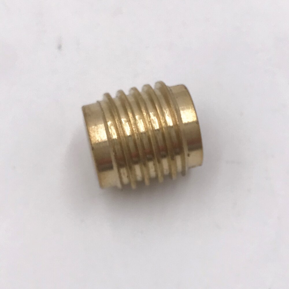 Tap Handle Insert, Dual-Threaded Insert for Wooden Tap Handles, Homebrew Hardware,brass