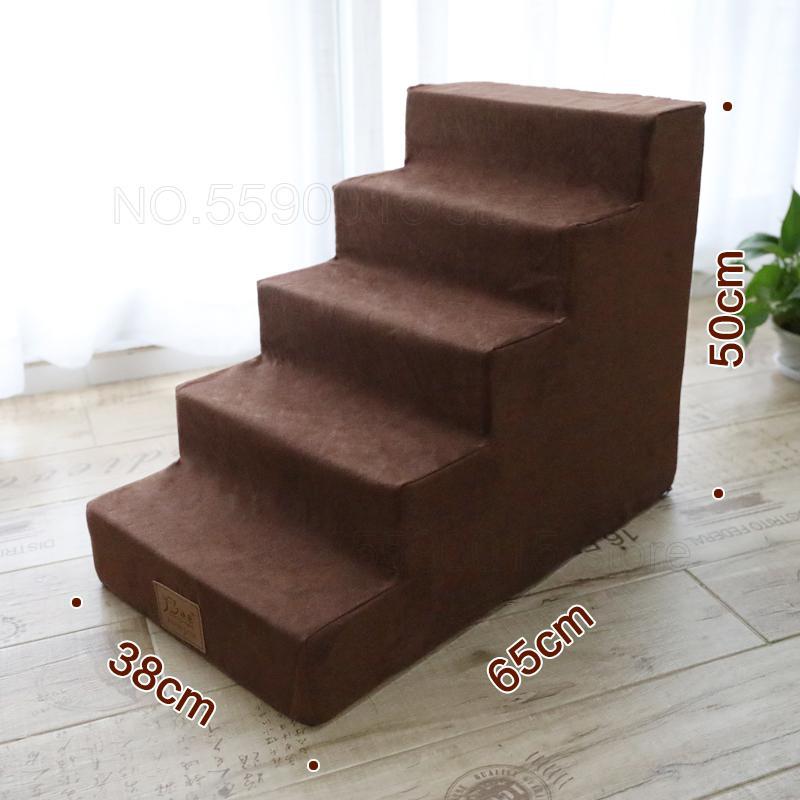 Pet Stair Dog Climbing Small Stairs Kitten Dog Stepping Pet Stairs Stepping Bed Four-layer Climbing Dog Ladder Go To Bed Ladder: 24