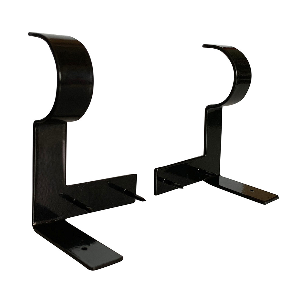 Unique Accrocher Rideau Supports De Tige Support En Fenêtre Cadre Support de Tringle à Rideau Simple Accrocher Rideau Supports De Tige Support Dans Windo