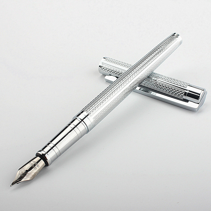 Luxury Jinhao 126 Platinum Fountain Pen Financial Office Student School Stationery Supplies Ink Pens