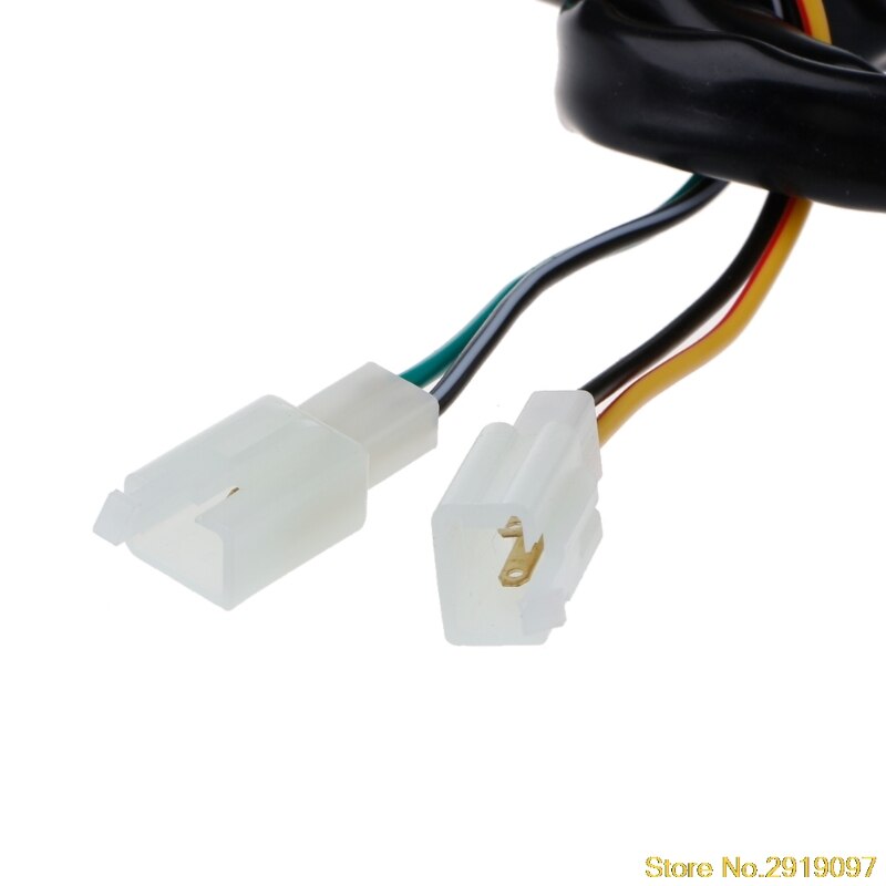 Interruptor de motocicleta, manillar de motocicleta, parada de arranque eléctrico, interruptor de apagado ATV, soporte de conexión de 4 cables