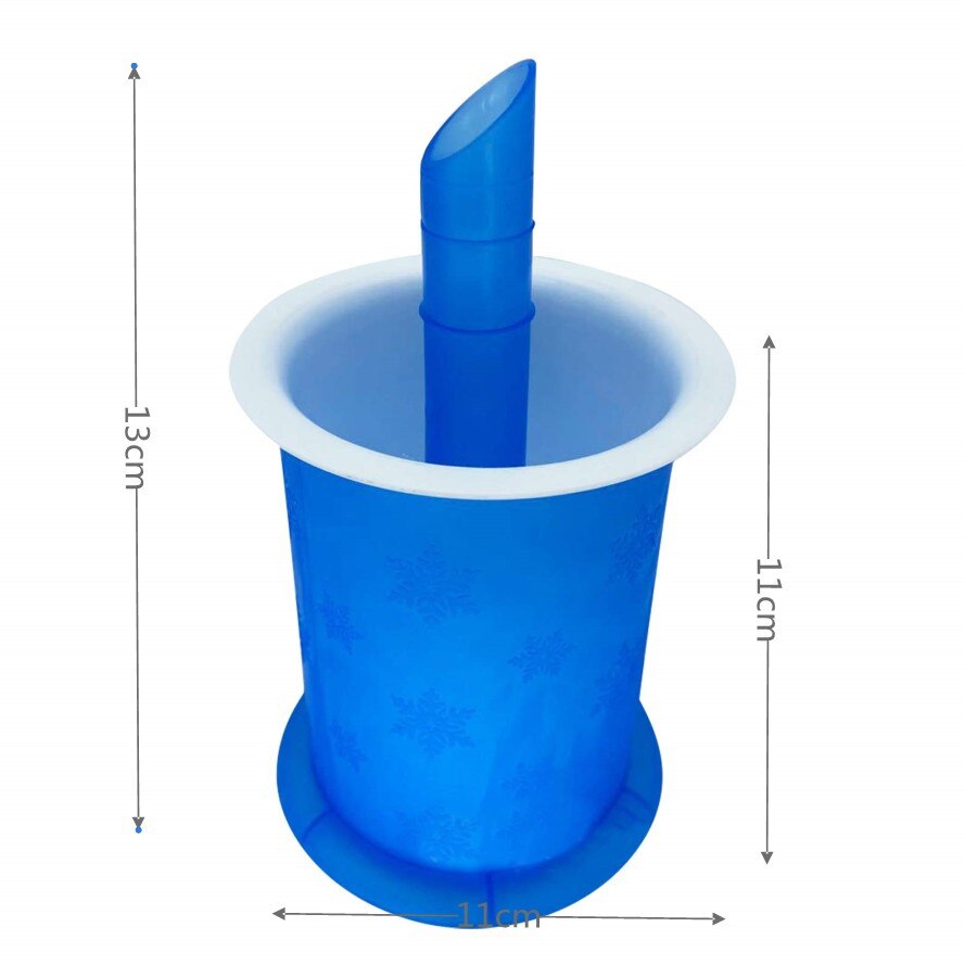 Diy Ice Maker Met 20 Pack Wegwerp Ice Popsicle Mold Tassen