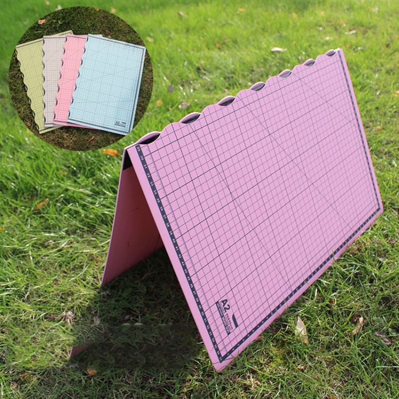 Portable Folding Cutting Board Diy Manual Model Making Cutting Pad A2 Cutting Board Pvc Folding Self-repairing Cutting Pad Board