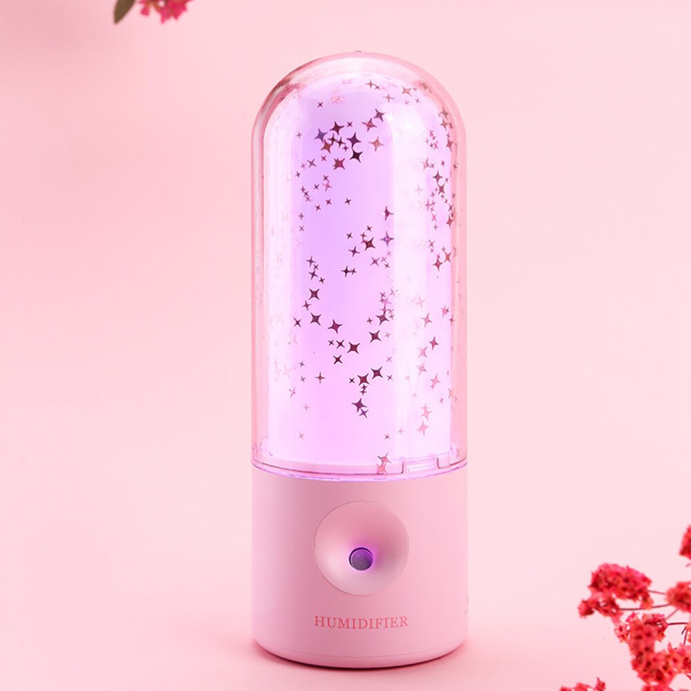 Starlight Night Light Humidifier Large Capacity Humidifer Car Nanometer Air Purifier )