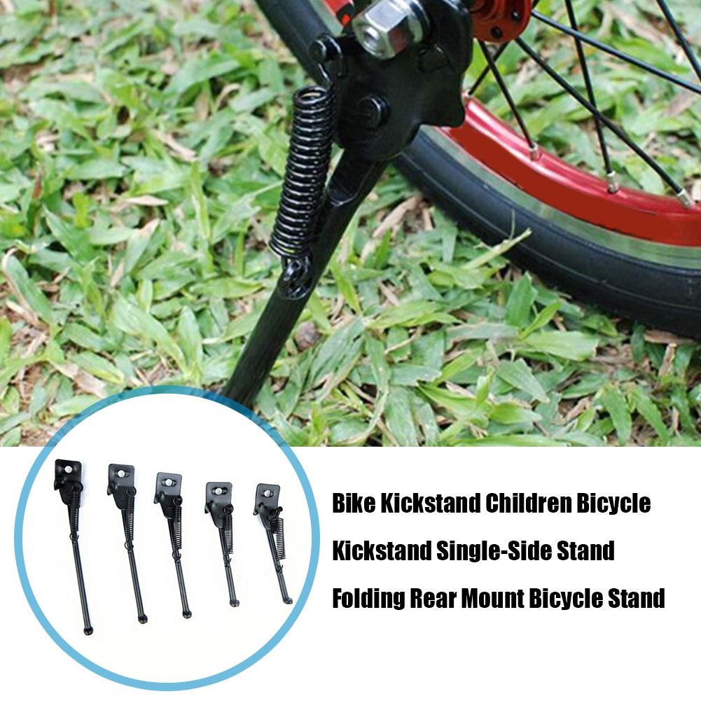 Soporte de pie para bicicleta para niños, soporte de pie, caballete lateral para reparación de bicicletas, estacionamiento