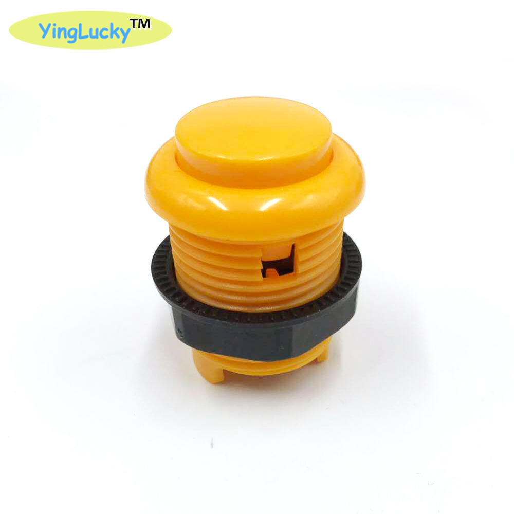 50pcs Arcade Buttons - 28mm Chrome Nut - Player Start Buttons - Game Accessories