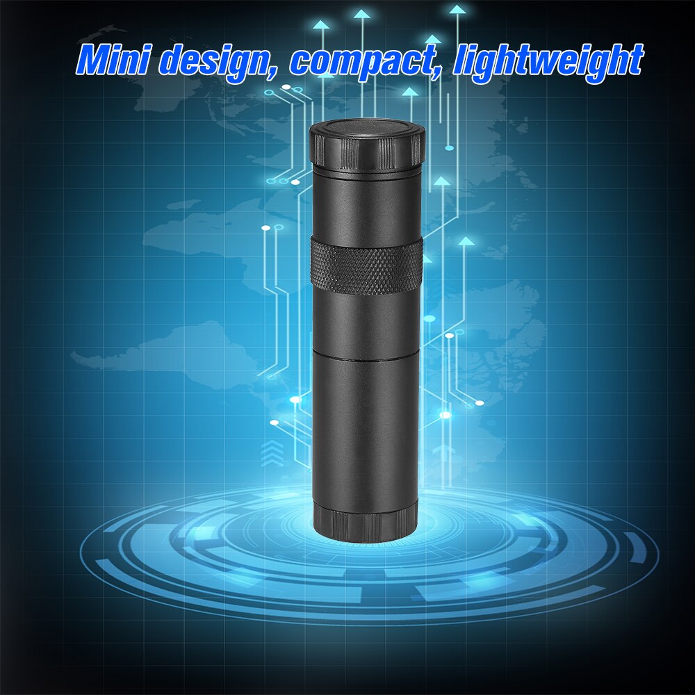 CCD Industry Microscope Camera C-mount Lens 10X-200X Camera Adjustable Zoom Eyepiece Magnifier Industrial Lens for LAB PCB