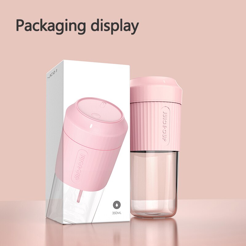 Blender Electric Kitchen Juicer Mixer Portable food processor charging using quick juicing cut off power Fruit Cup