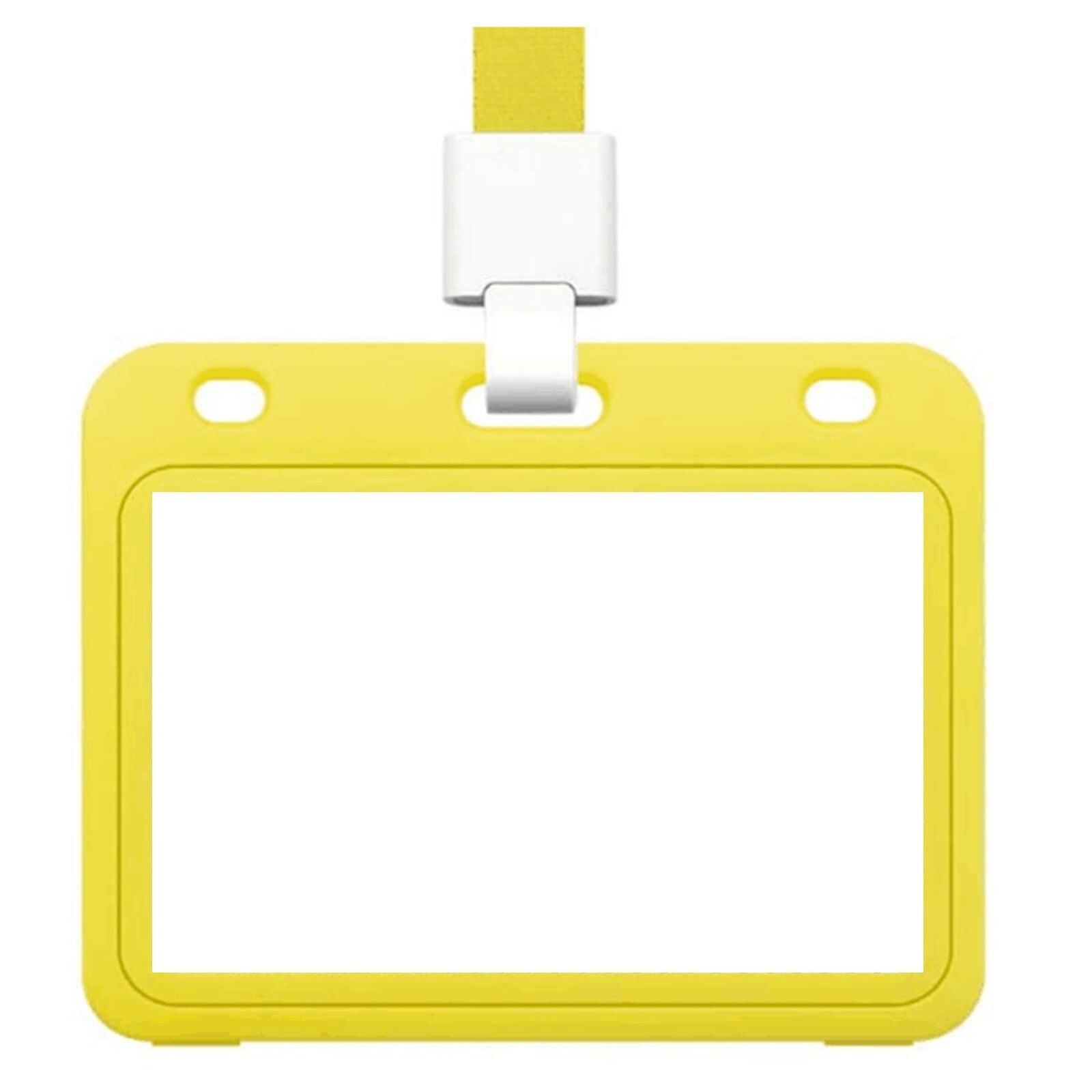 1/2/5PC Clear Vaccination Card Protector Vaccine Card 4x3 Protective Waterproof PVC Health Card Case for CDC Immunization Badge: Yellow 1pc