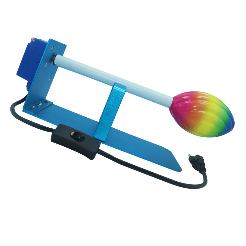 Aluminum Cup Turner Cuptisserie Turner Machine Multifunctional Rotator with Rotisserie Motor DIY Cup Tool White: Colorful