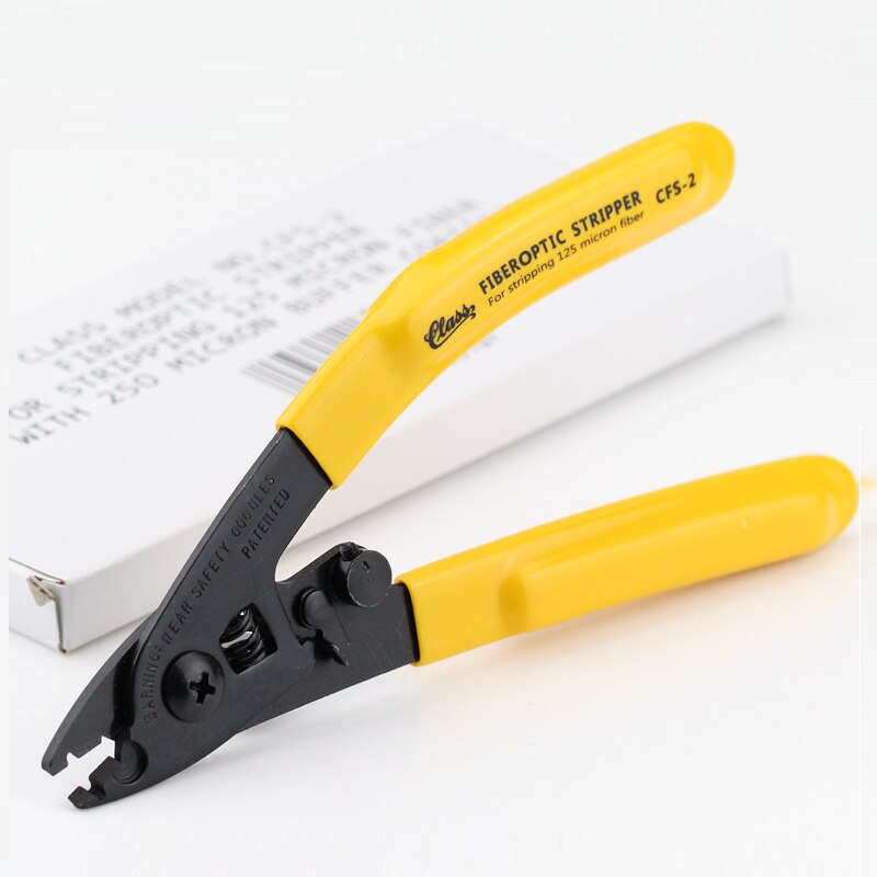 5pcs Fiber Optic Clamp CFS-2 Dual Port Fiber Stripper / Stripping Pliers Stripping