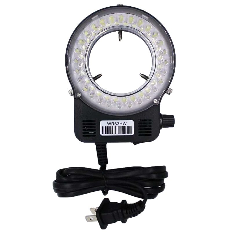 efix 56 LED Industrial microscope camera Adjustable brightness source Dimmer SMD Ring Light illuminator Lamp