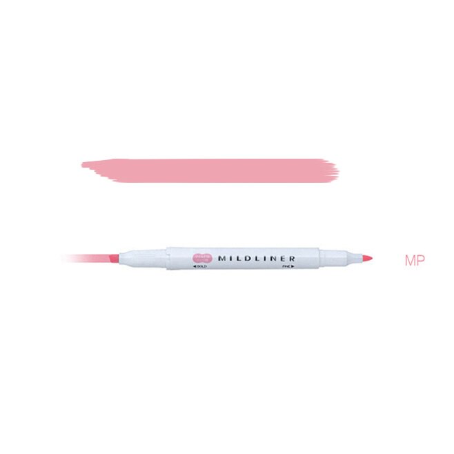 Original Zebra Mildliner Textmarker Dual Liner Textmarker Hersteller Stift Japanischen leicht Liner Textmarker Stift: MP