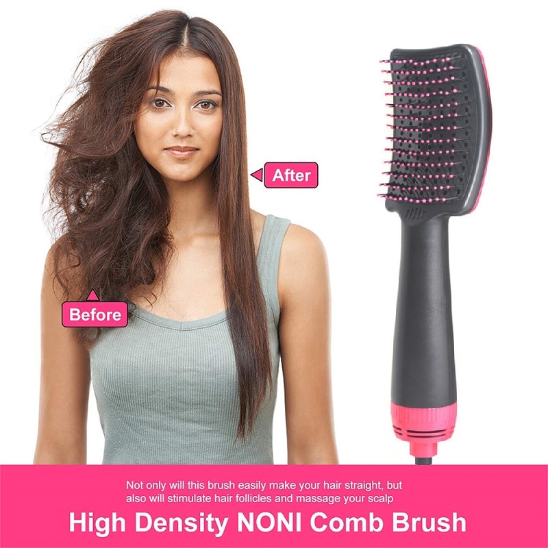 Hair Dryers Comb Hair Volumizer Blower 2 In 1 Iron Rotating Brush Brush Blow Drier Hairbrush Styling Tools