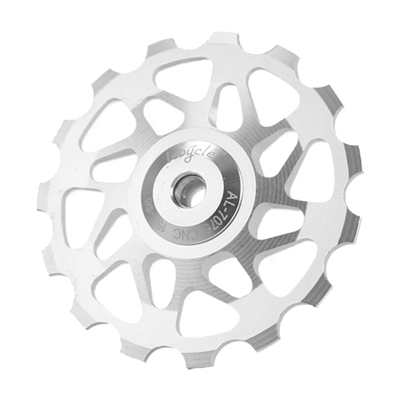 Track Pulley for Rear Wheel, Bearing and Pulley Guide for Mountain Bike, Road Bike, 11T, 13T,15T