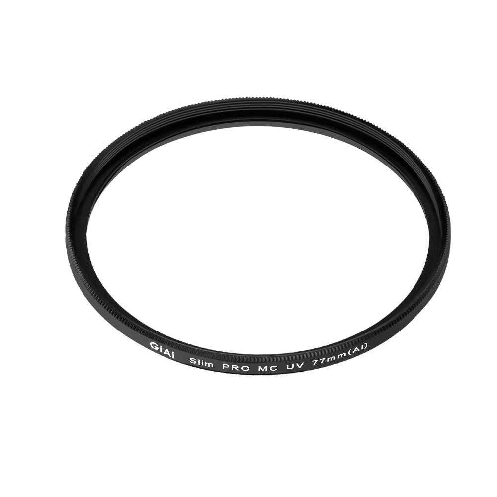 GiAi-filtro UV ultradelgado, Protector de lente de cámara con revestimiento de 18 capas, 77mm, 72mm, 67mm, 62mm, 58mm, 55mm, 52mm, para Nikon, Canon y Sony