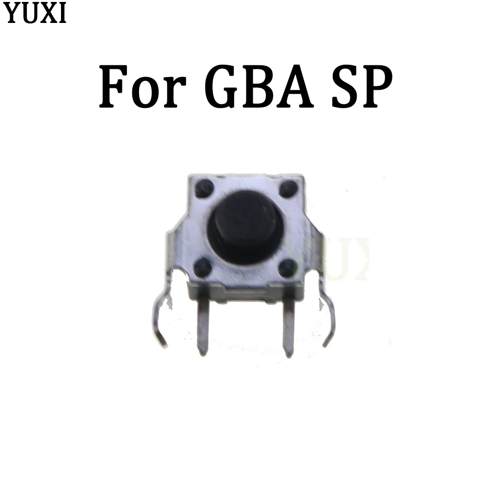 10Pcs For GBA SP Left Right Shoulder Trigger Button For Nintend GameBoy Advance SP L R Key Micro Switch Replacement Accessories