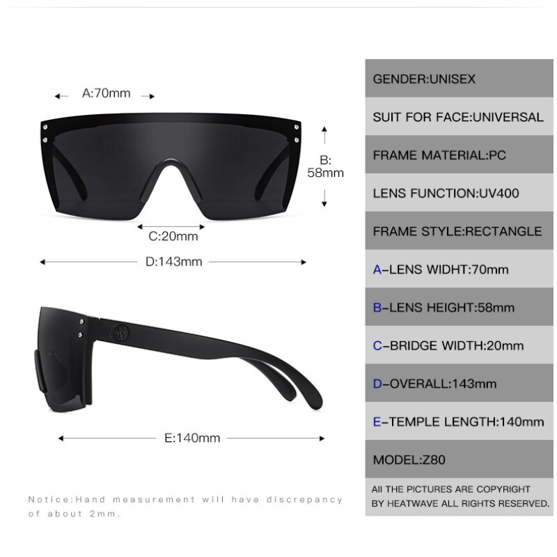 Fitover Fishing Sunglasses Real Film Outdoor Sports Heat Wave Sunglasses For Cycling Goggles Unisex Polarized Glass