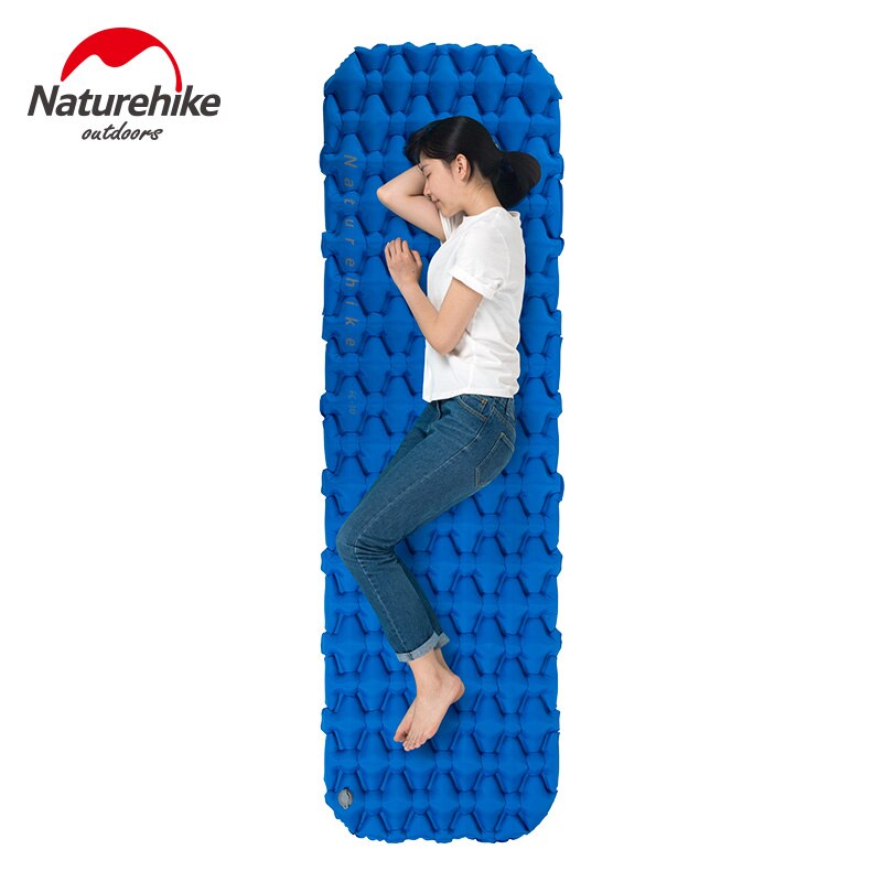Naturehike Ultralight Outdoor Inflatable Cushion Sleeping Camping Mat Sleeping Pad Mattress Camping Hiking Travel Air Bed