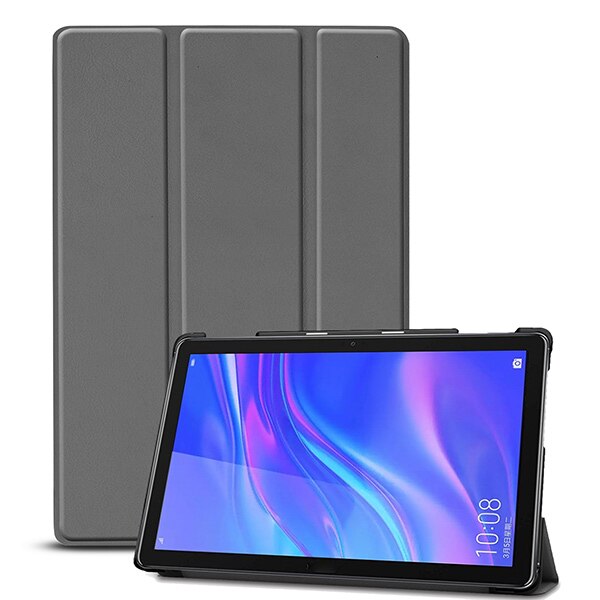 Case for Huawei Mediapad M6 10.8 Tablet Case for Huawei 10.8 PRO SCM-AL09/W09 Folio Stand Sleep Cover Shockproof Shell: Gray