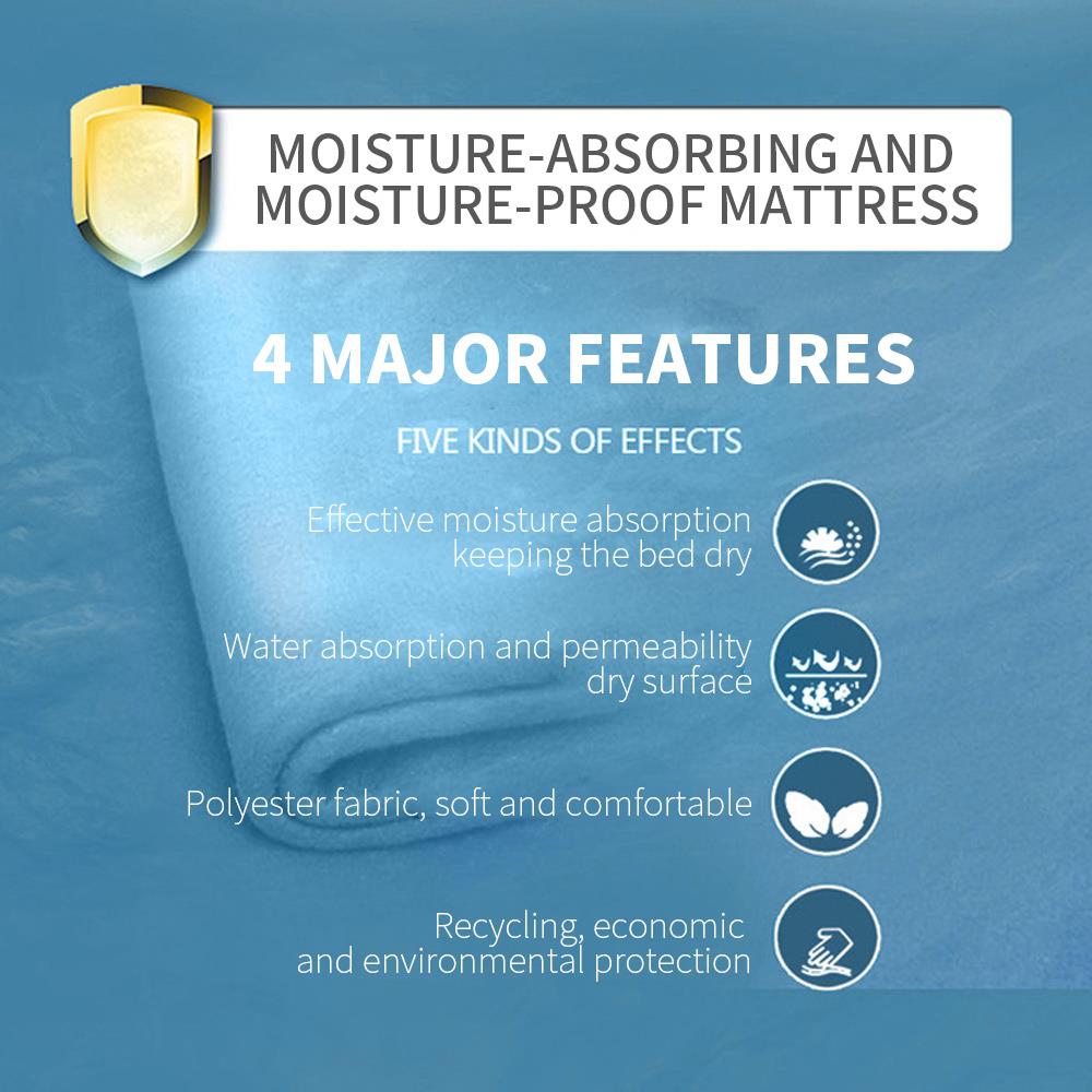 Matelas déshumidificateur absorbant l'humidité, 5 tailles, multifonctionnel, , pratique, pour l'intérieur, pour rester au sec
