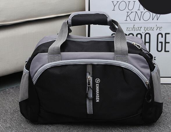 Bolsa de viagem masculina oxford, portátil, grande capacidade, sacola de fim de semana, 30% de desconto t23: black