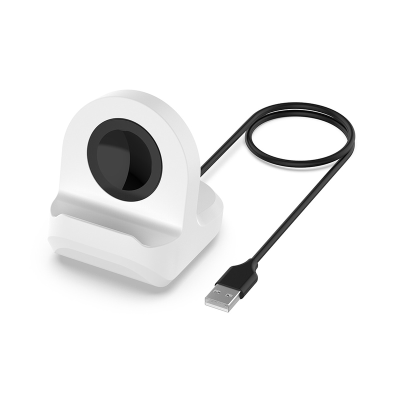 Wireless Charger Charging Dock Fast Charging Base For Samsung Galaxy Watch Active SM-R500 Smart Watch Accessories