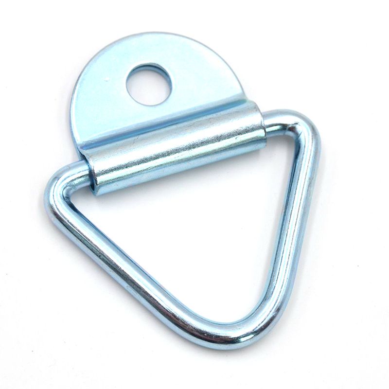 80 x 66mm Tie Down Lashing Ring Zinc Plated Hitch Mooring Ring For Van Boat Horse Box Truck Trailer