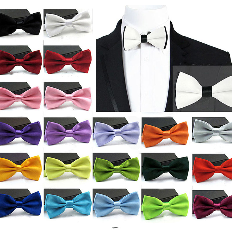 Chemise avec nœud papillon pour homme, vêtement formel, Business, mariage,