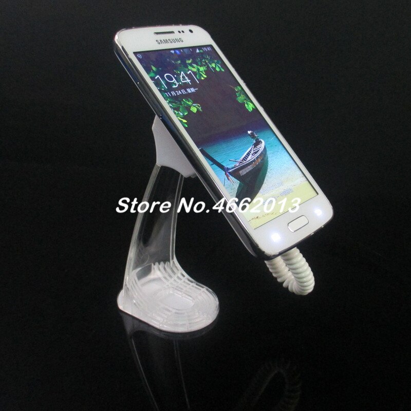 10pcs/lot retail shop display clear acrylic magnet display holder for mobile phone