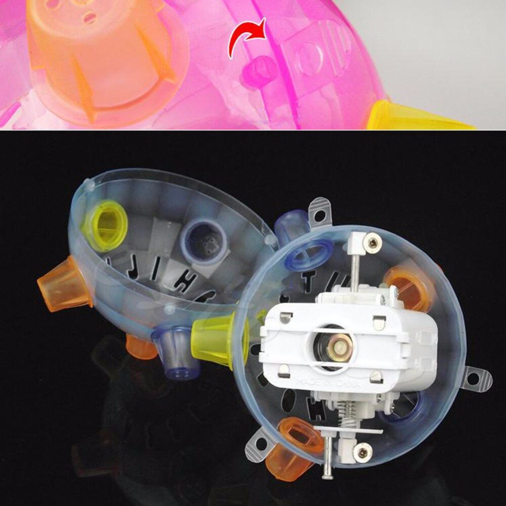 Jumping Joggle Flashing Light Up Bouncing Vibrating Sound Music Toy Jumping Ball-P101