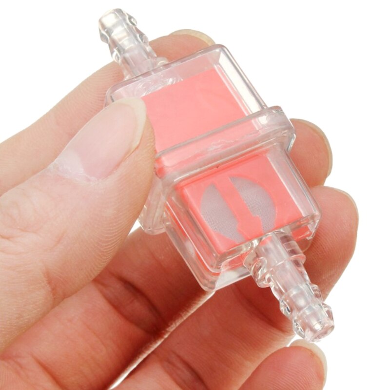 Kulannder Inline Fuel Filter, 20Pcs Mini Moto Fuel Filter,1/4" 6mm Fuel