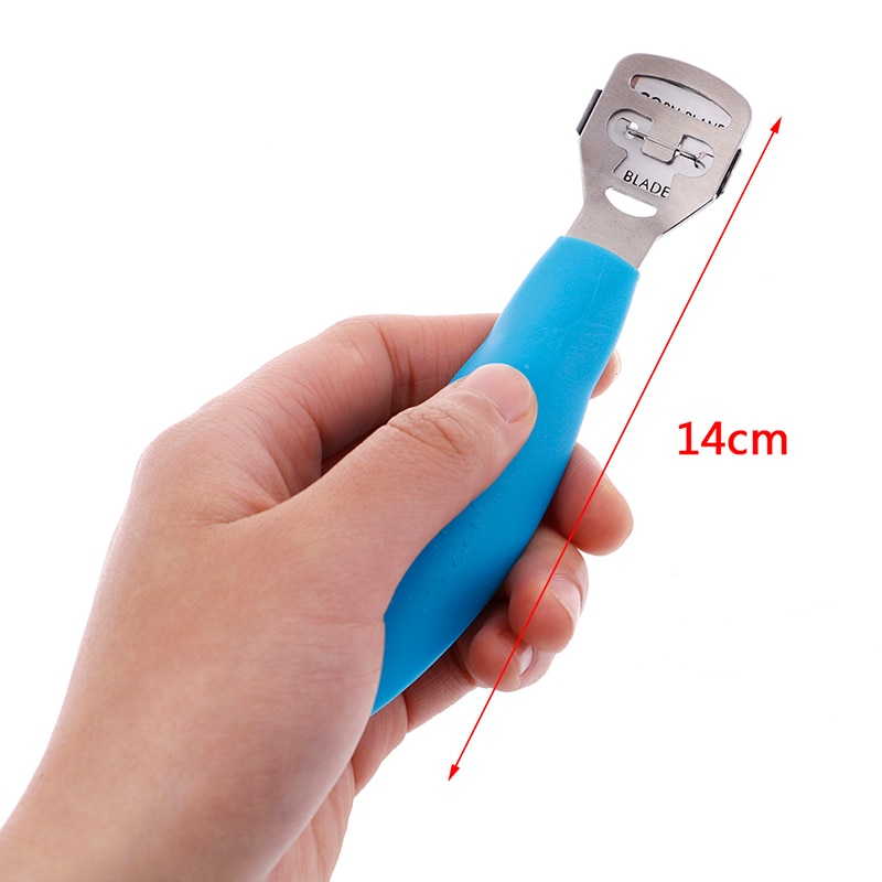 1set Pedicure callus shaver foot hard tough skin corn remover cutter razor &amp; 10 blade