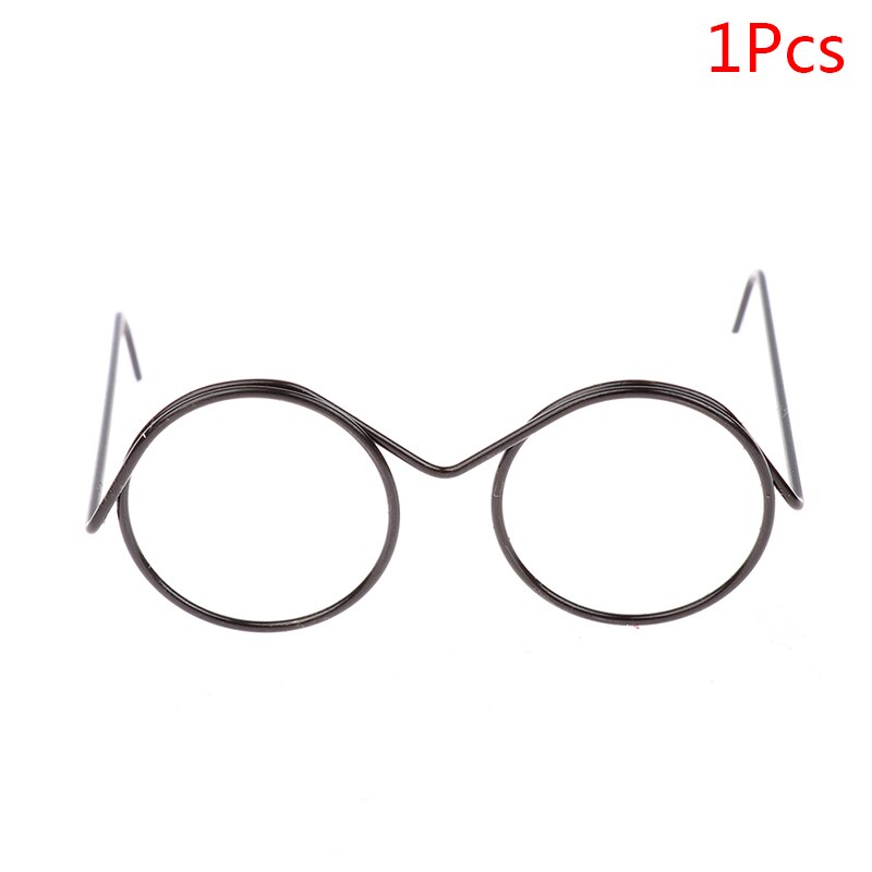 1/2/5/10Stck Runde Rahmen Linsen Auskommt retro Kühlen Puppe Gläser Für Puppe 2022 Meisten beliebte Niedrigsten Preis Neue Jahr: A