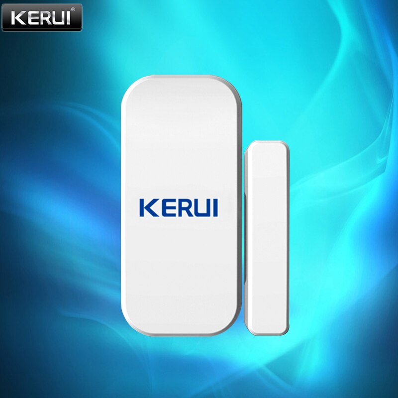 KERUI W18 WIFI Wireless GSM Alarm System Eas Kit Home Security Alarm Host With Siren Home Security Alarm Host APP Remote Control: D025 Door sensor