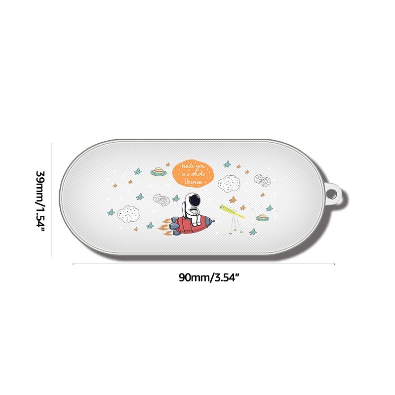 Boîtier de chargement Transparent en TPU E8BA, couvercles de protection des écouteurs sans fil compatibles avec-Sony WFC500 pièces de réparation des écouteurs