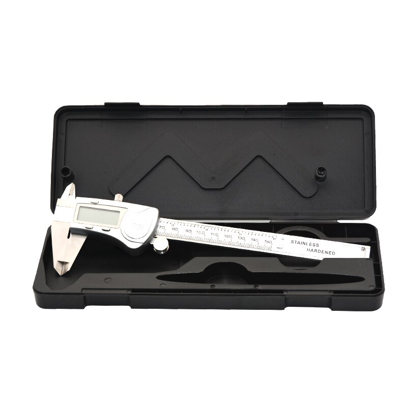 Calibrador digital electrónico de acero inoxidable, herramientas de medición a prueba de agua IP54, Messschieber, paquímetro, Vernier