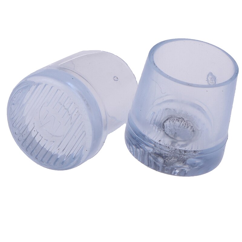 10pcs=5Pairs High Heel Protectors For Shoes Latin Dance Shoes Covers Cap Wedding Heel Protectors Stoppers Shoe Care Hard Wearing: Transparent M