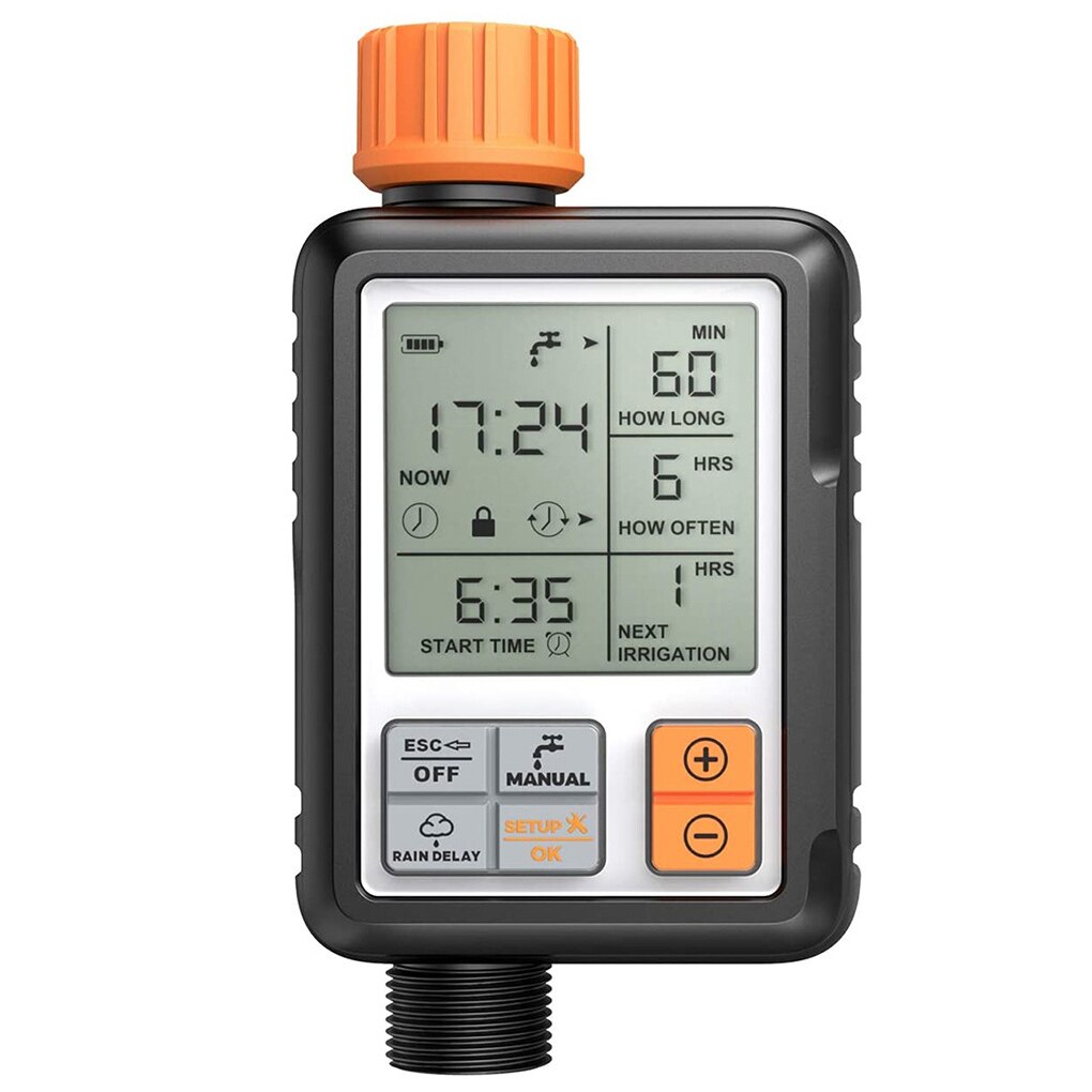 Automatic Garden Lawn Watering System Digital Water Timer Programmable Large Screen Waterproof Watering Tools IrrigationTimer: type1