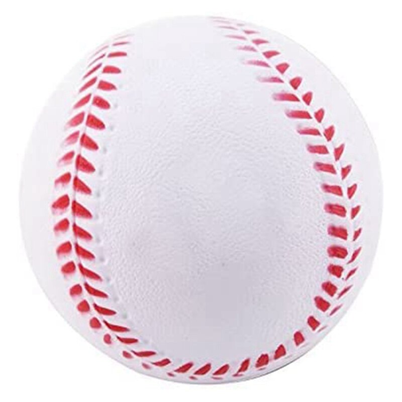 Paquete de 12 pelota de Baseball de espuma Softball de 9 pulgadas para entrenamiento de jóvenes adultos, pelota de bateo deportiva para entrenamiento de lanzamiento de juegos