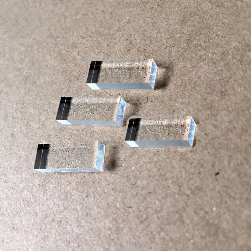 K9 Prism Optical Prism Glass Rectangular Light Guide Bar Square Prism Lens Scientific Small Experimental Equipment Prism Glass