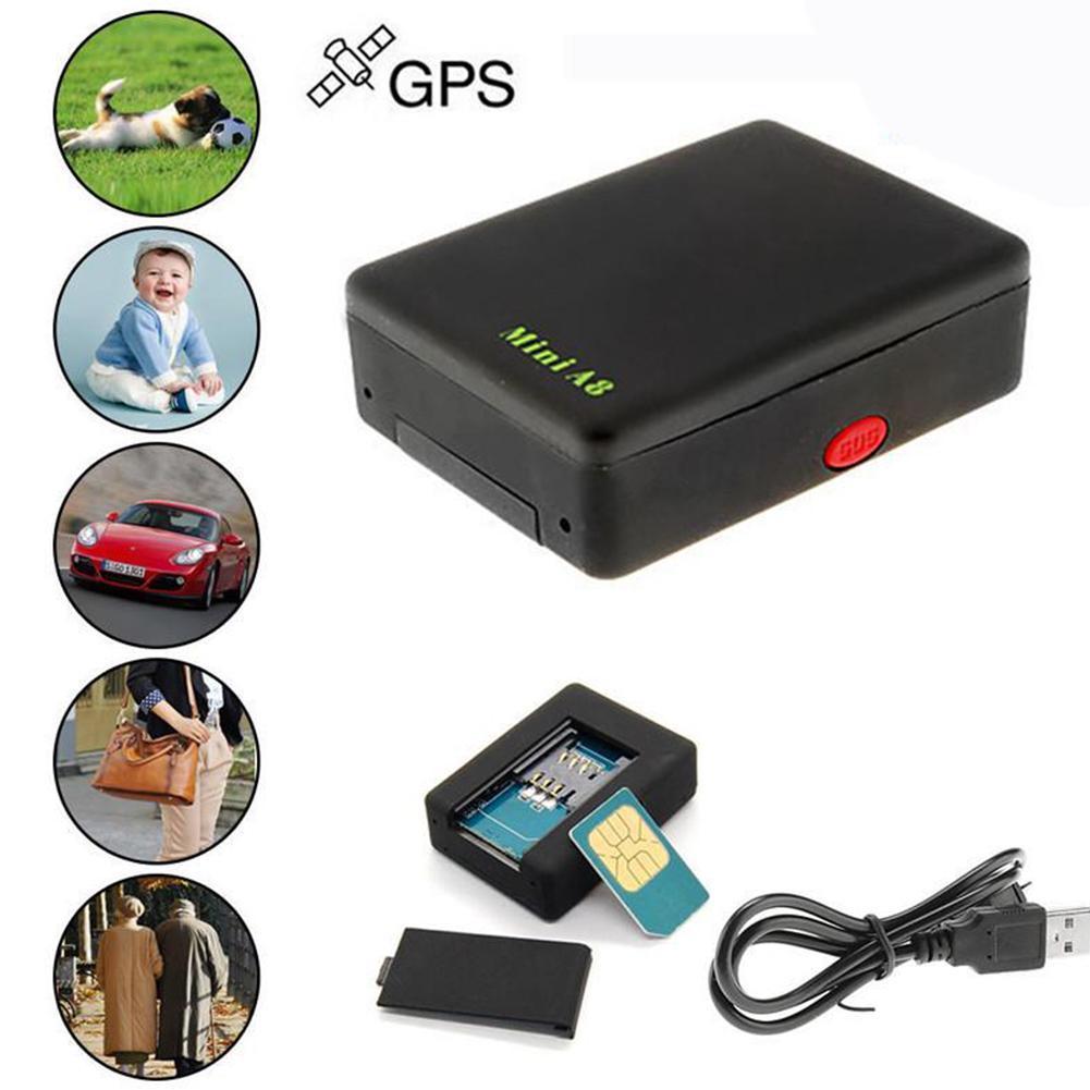 A8 Mini Gps Gsm Gprs Global Locator Real Tracking Tracker Auto Sos Apparaat Kid Z6Y1