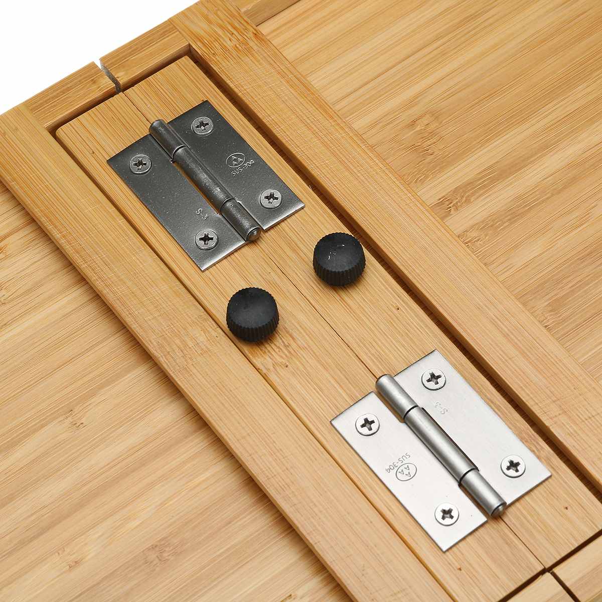 105Cm Uitschuifbare Bamboe Bad Caddy Tray Opvouwbare Home Spa Houten Bad Tray Boek Wijn Tablet Holder Rack