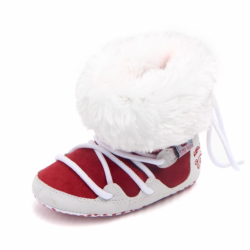 TongYouYuan Neue Schnee Baby stiefel Krippe Bebe Jungen Mädchen Super warm Halten Kleinkind Kleinkind stiefel: rot / 0-6 Monate