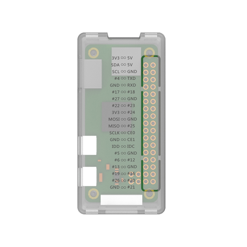 2 transparente schutzhüllen für raspberry pi zero ( - 72 x 35 x 17mm und 13.5 x 10.9 x 1.5cm zoll)
