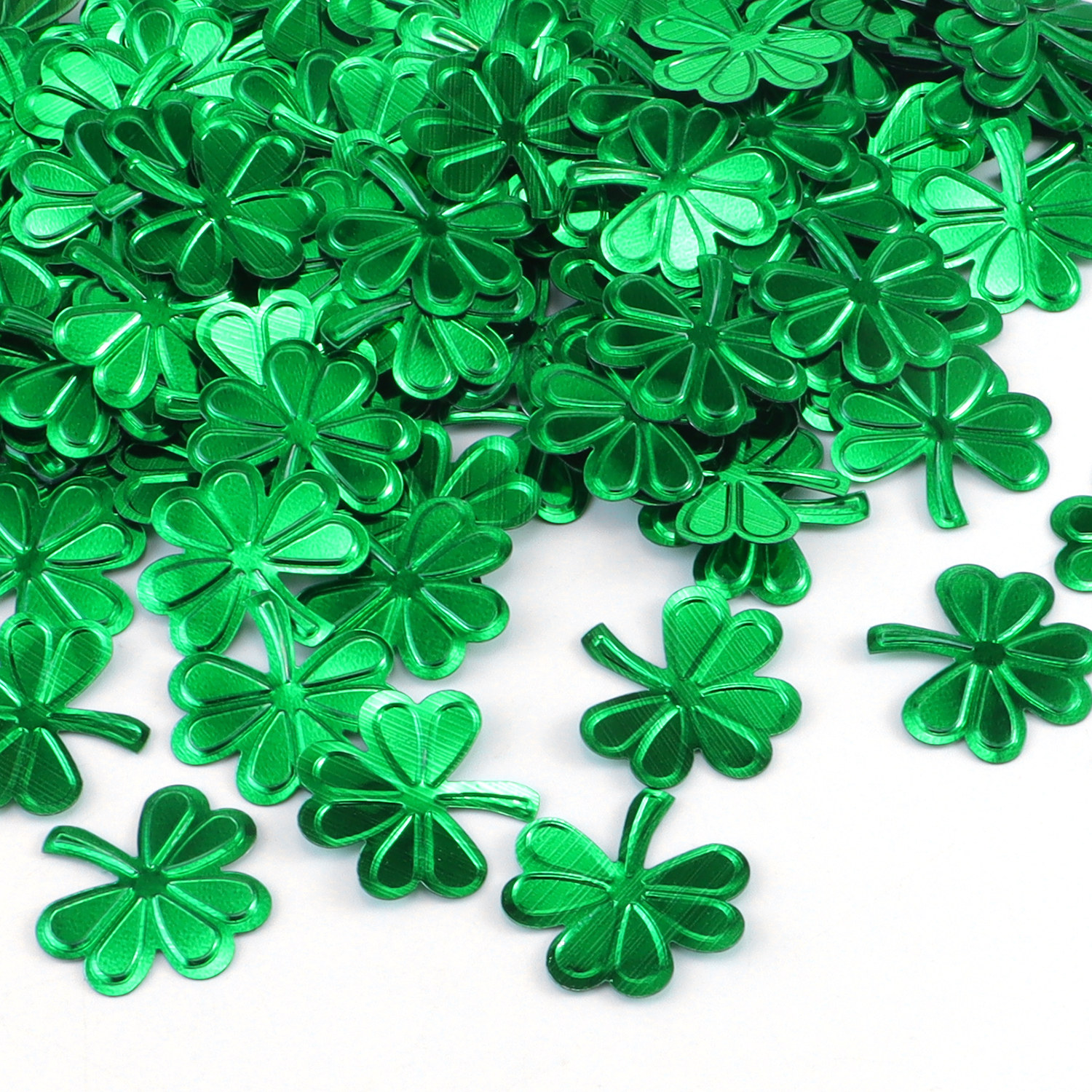 15g/30g St Patricks Day Table Decoration Sequins PVC Green Shamrock Confetti for Irish Festival Party Home Decoration: M / Deep Sapphire