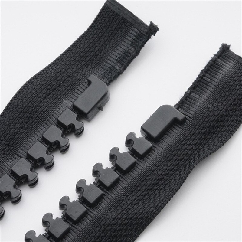 1piece No. 20 Extra Large Resin Zipper Large Project Tent Shed Tent Zip Opening Plastic Zipper Head Double-sided Zipper DIY